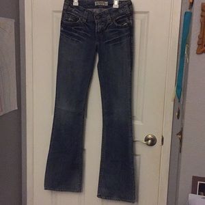 1921 Flare Leg Blue Jeans